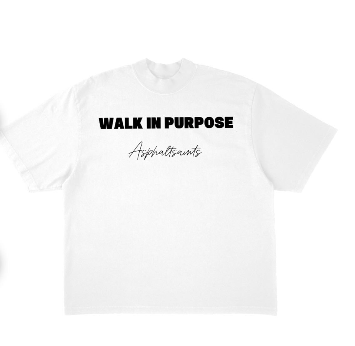 Asphaltsaints White Core Logo T-Shirt (MENS)