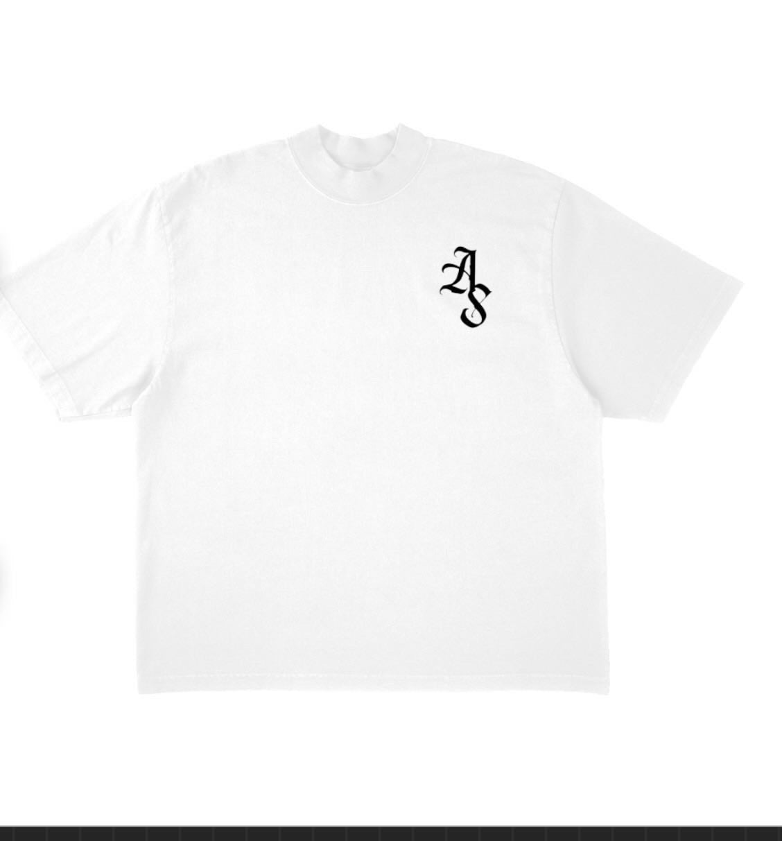 Asphaltsaints White Core Logo T-Shirt (MENS)